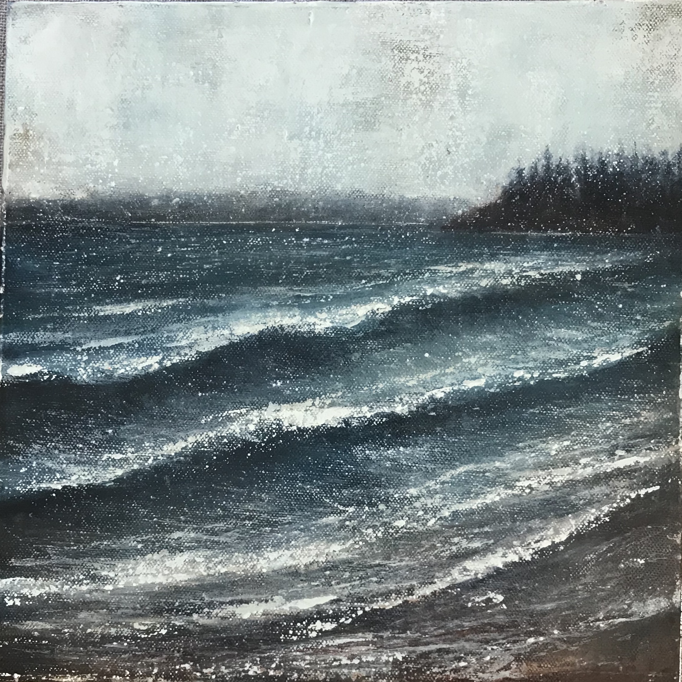 Let it go – Lawrence Town Beach NS 12×12
