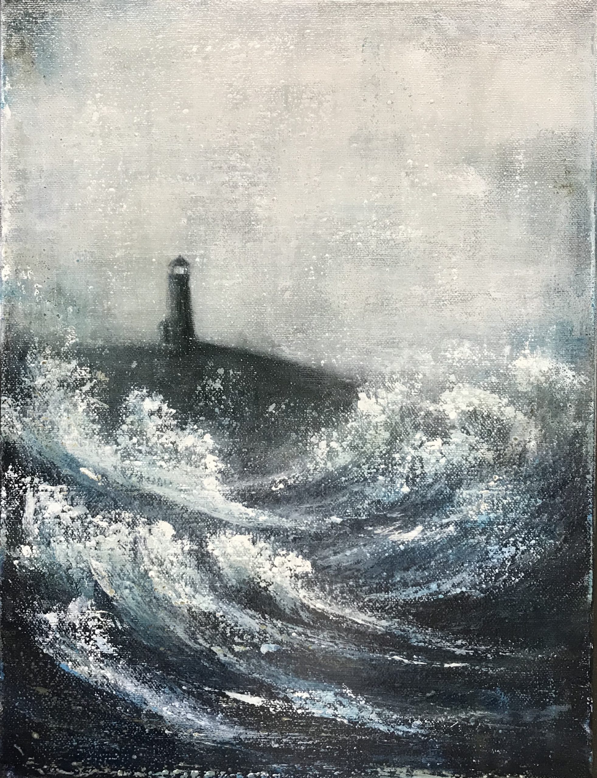 ” Weather the storm” – Peggys Cove 12×16
