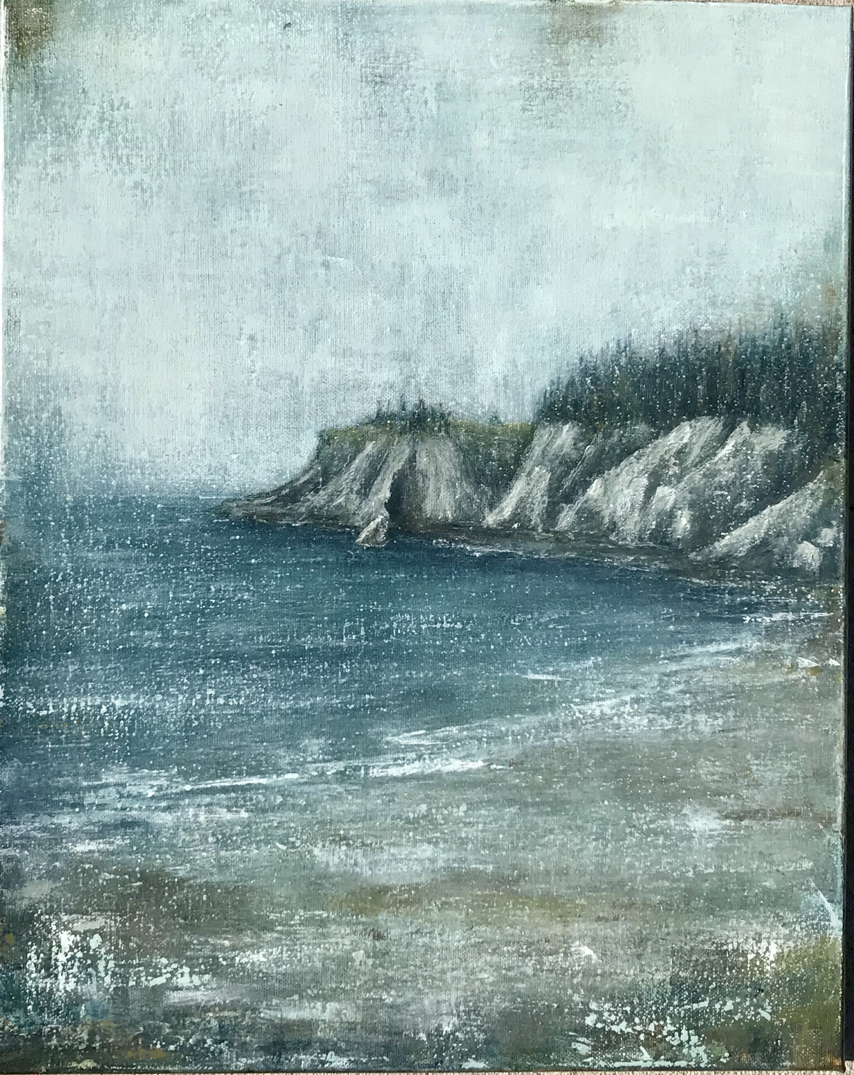 ” Curbside pick up “- Smugglers Cove NS- 16×20
