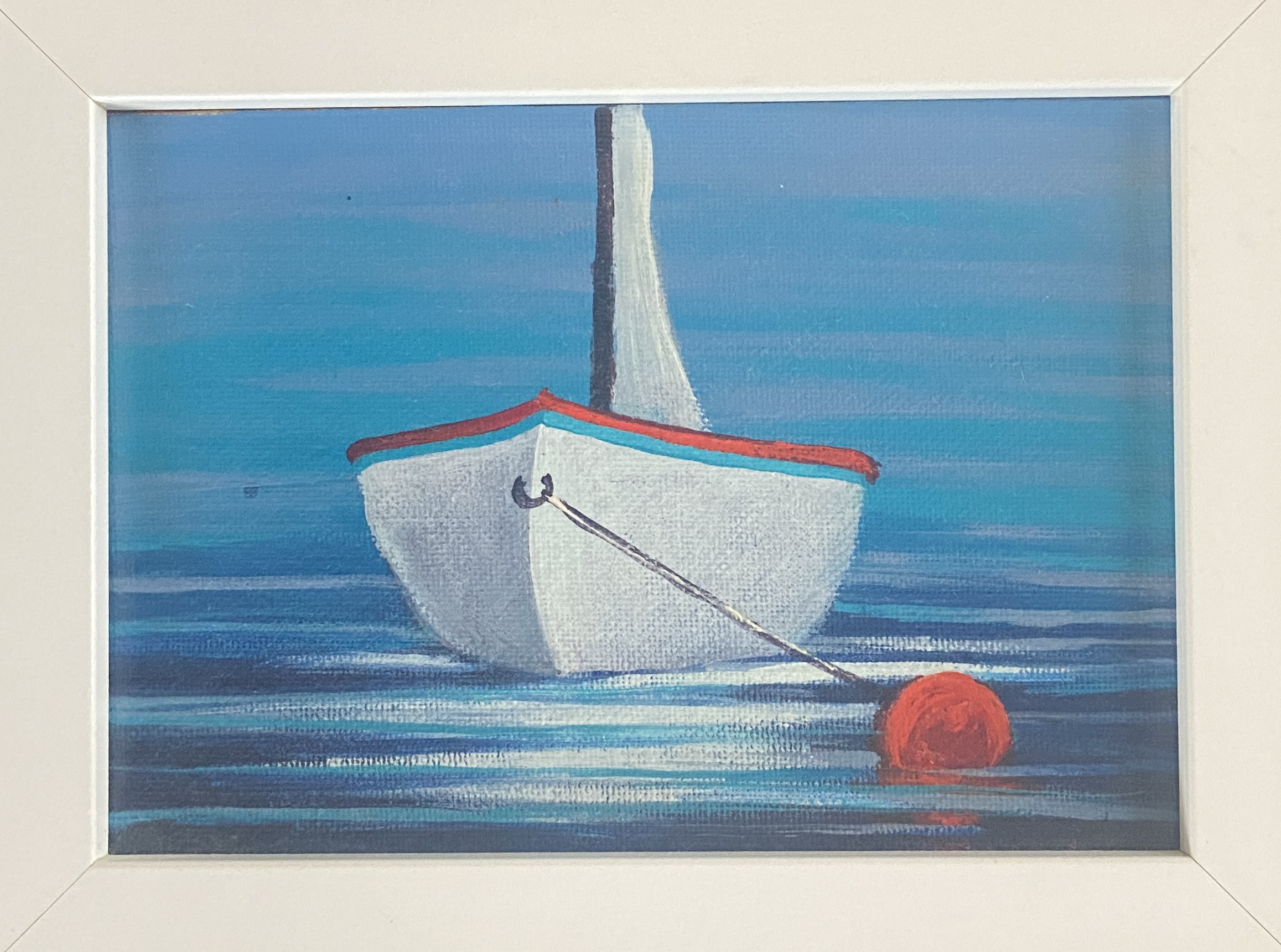 Little Sail – 4×6 framed