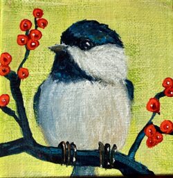 Perch ( chickadee) 4x4