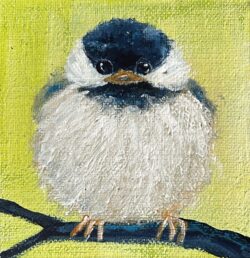 Peep ( chickadee) 4x4